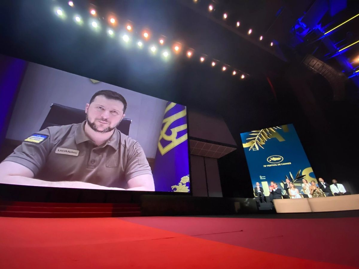 У Каннах показали фільм про шлях Володимира Зеленського до влади