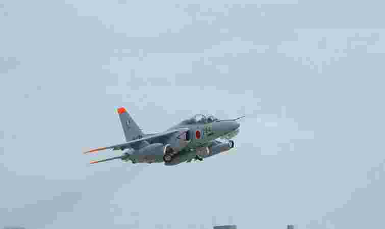 У Японії у ставок впав навчальний літак T-4 Сил самооборони 