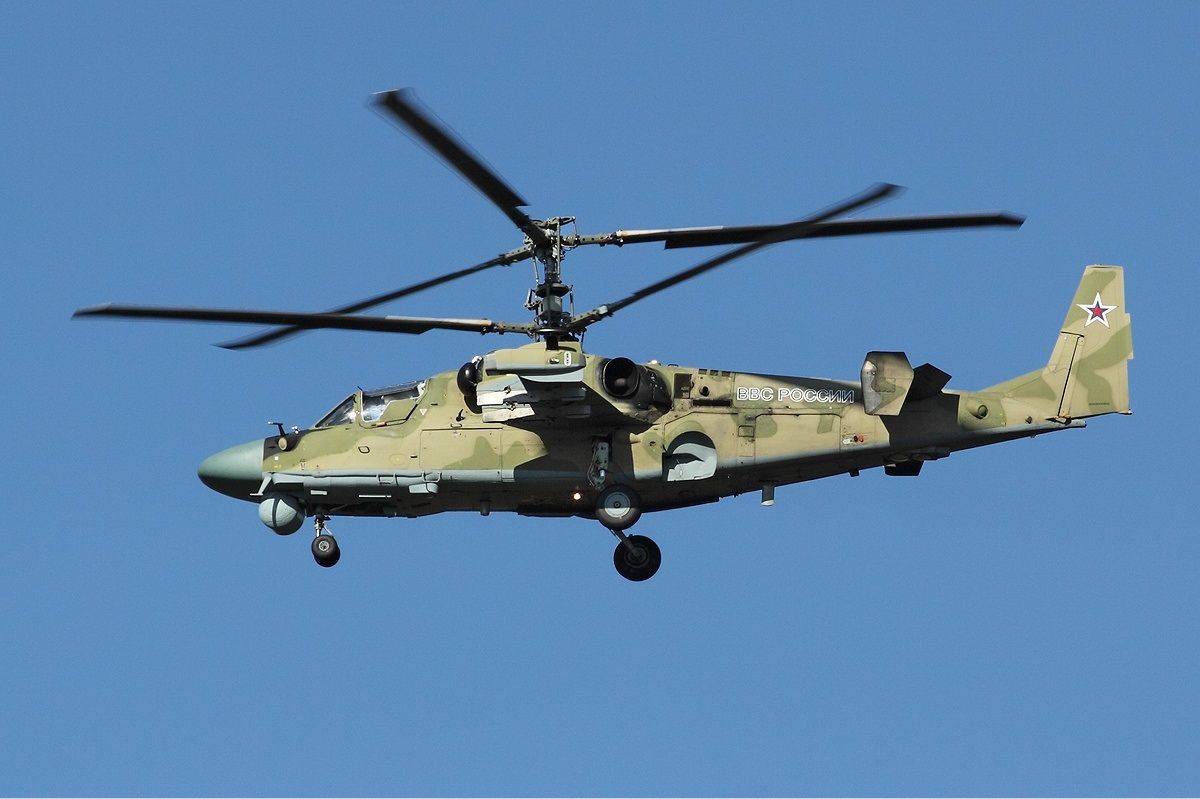 Сили спеціальних операцій уразили російський гелікоптер Ка-52 
