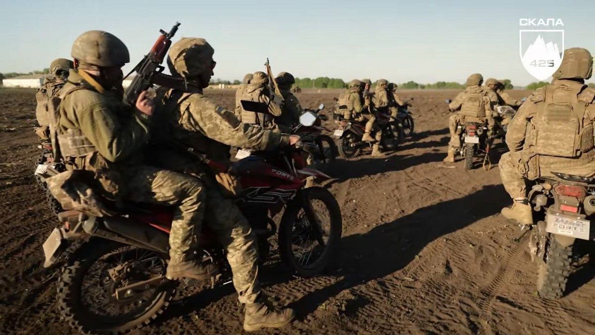 У Збройних силах України створили першу мотоциклетну штурмову роту
