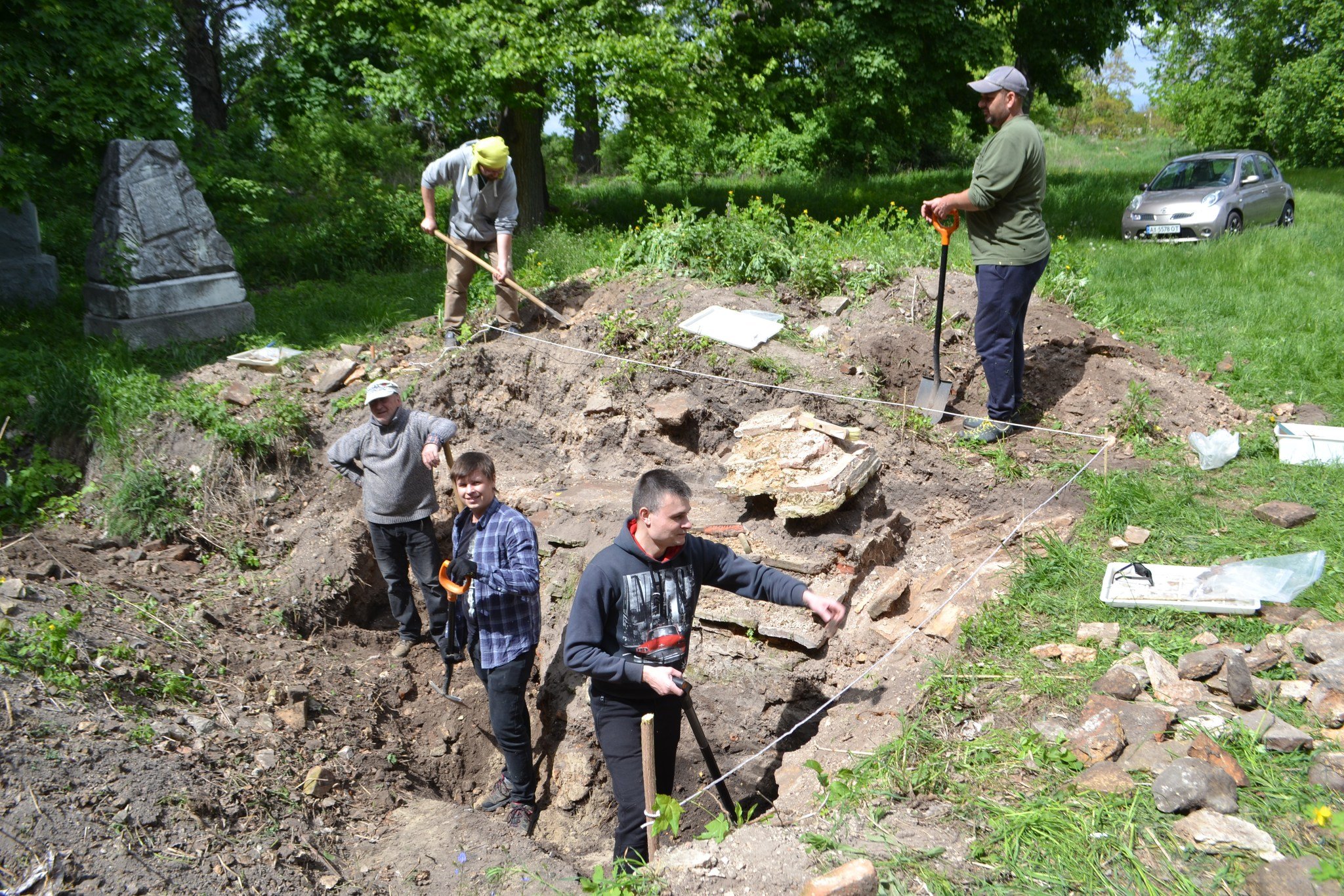 Розчистка пошкодженого фрагменту