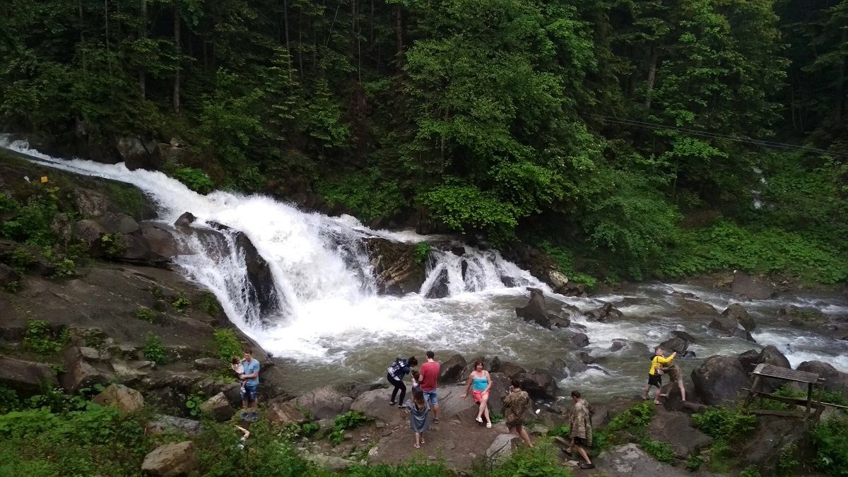 Біля водоспаду у «Сколівських Бескидах» облаштують інклюзивний оглядовий майданчик