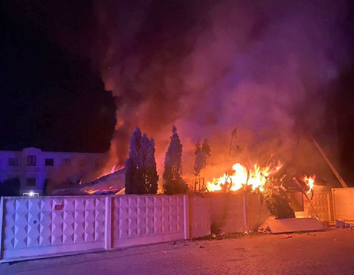 На Полтавщині дрони знищили будівлю підприємства, є постраждалий