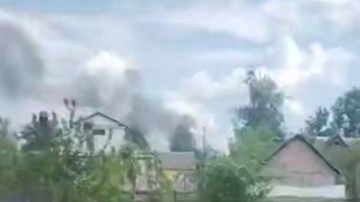 В Орловській області розбився російський гелікоптер Мі-8