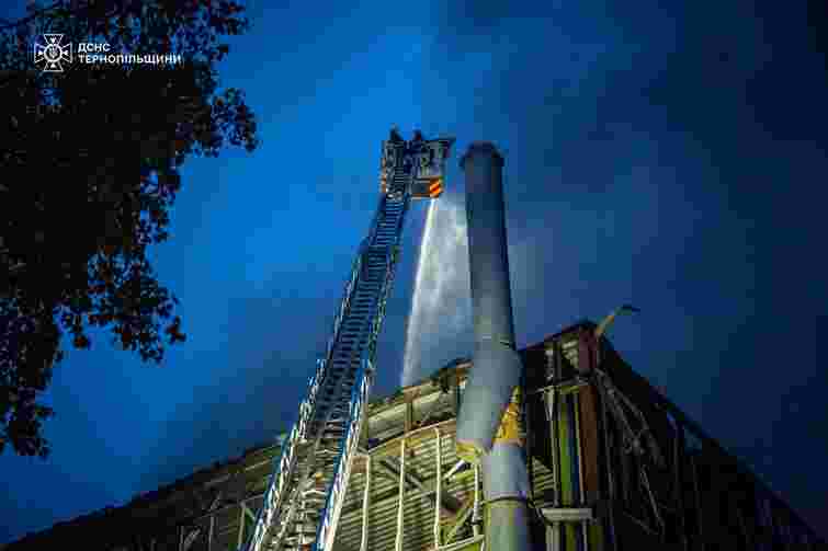 Росіяни завдали ракетного удару по промисловому об'єкту на околиці Тернополя