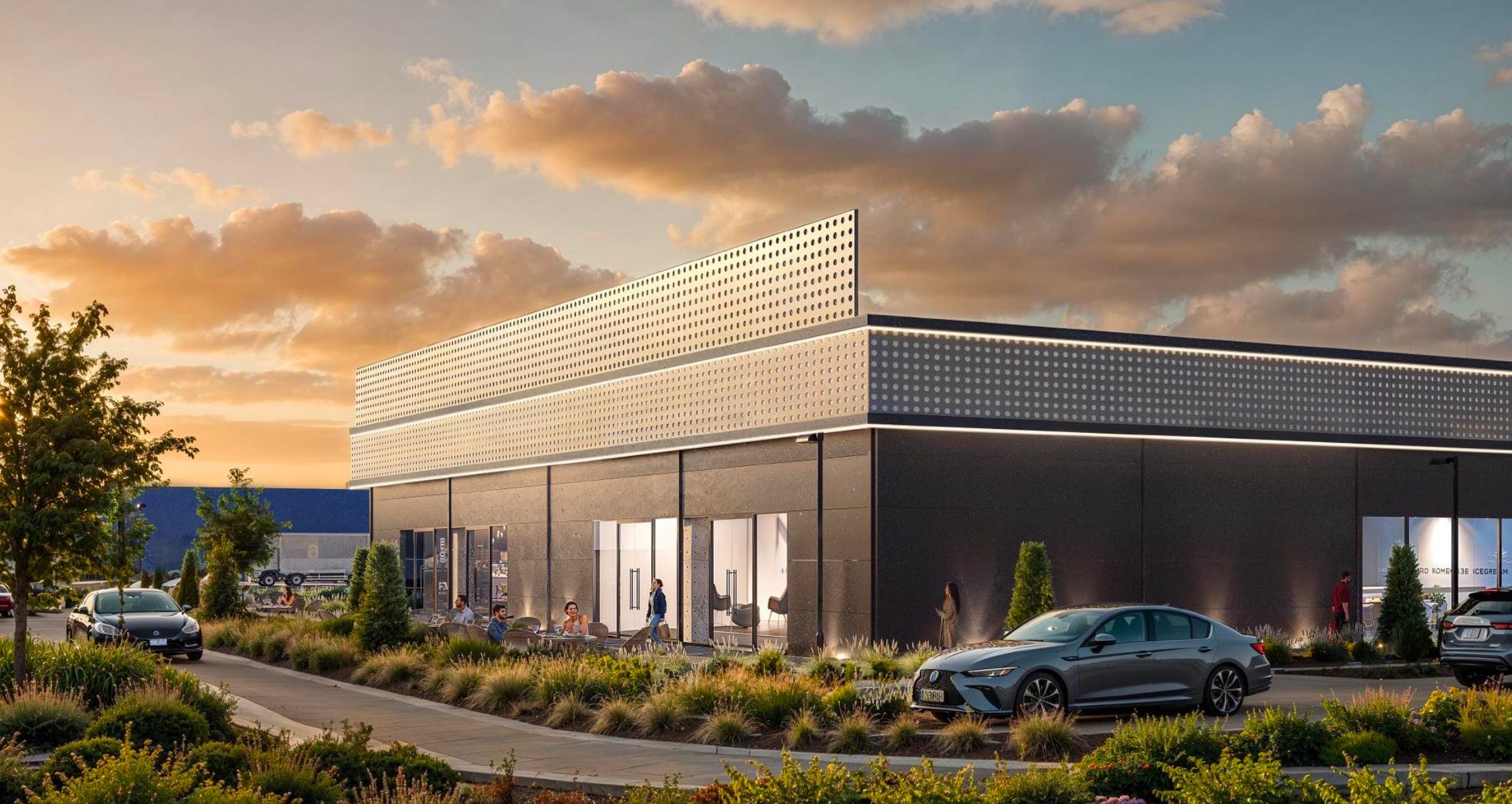 Retail Park Mukachevo зводять на об'їзній дорозі. Фото RDA