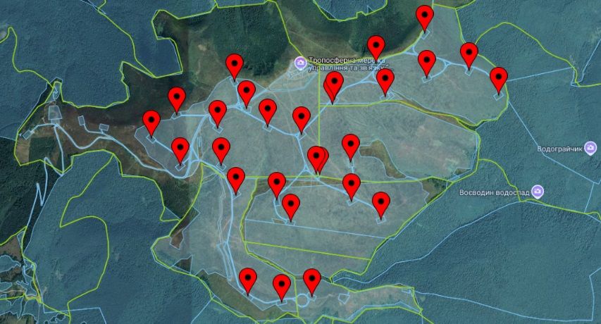 На 28 ділянках Тур'є-Реметівської сільради збудують 26 вітряків