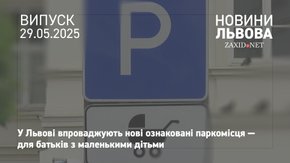 У Львові впроваджують ознаковані паркомісця для батьків з маленькими дітьми