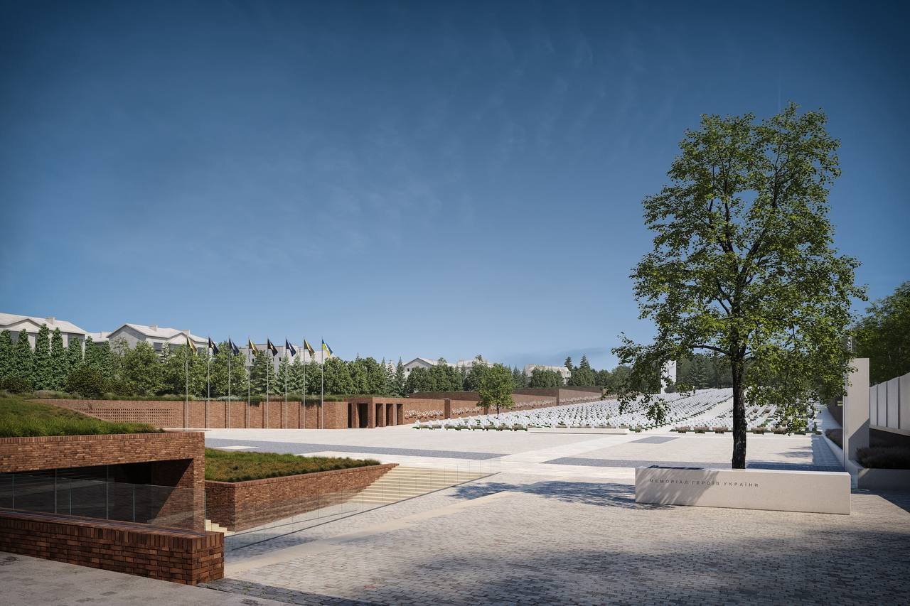 Проєкт Меморіального комплексу у Львові (візуалізація ЛМР)