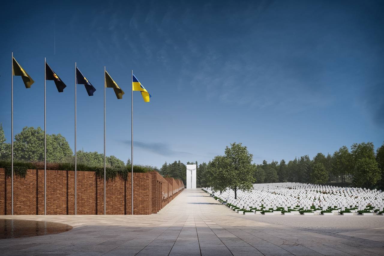 Проєкт Меморіального комплексу у Львові (візуалізація ЛМР)