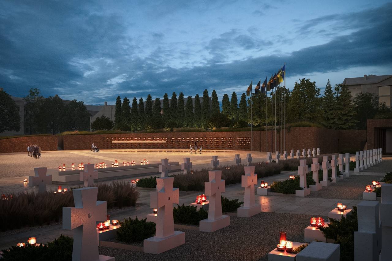 Проєкт Меморіального комплексу у Львові (візуалізація ЛМР)