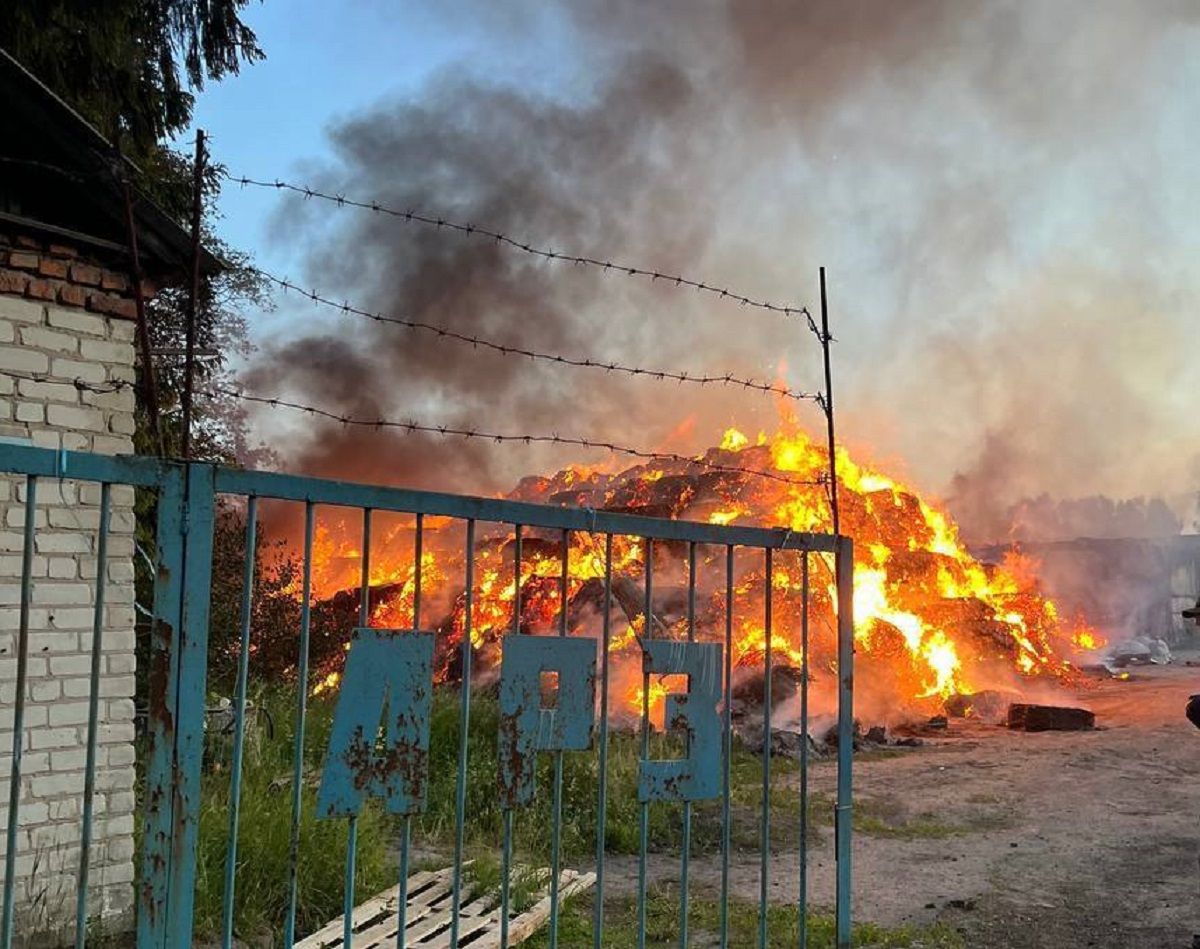 БпЛА атакували пункт дислокації російських військових та залізничну станцію на Курщині 