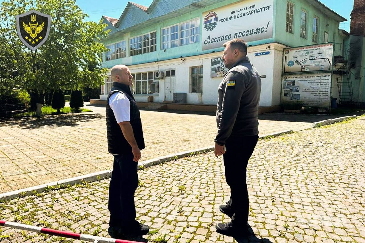 Під час перевірки санаторію «Сонячне Закарпаття» теж виявили порушення.