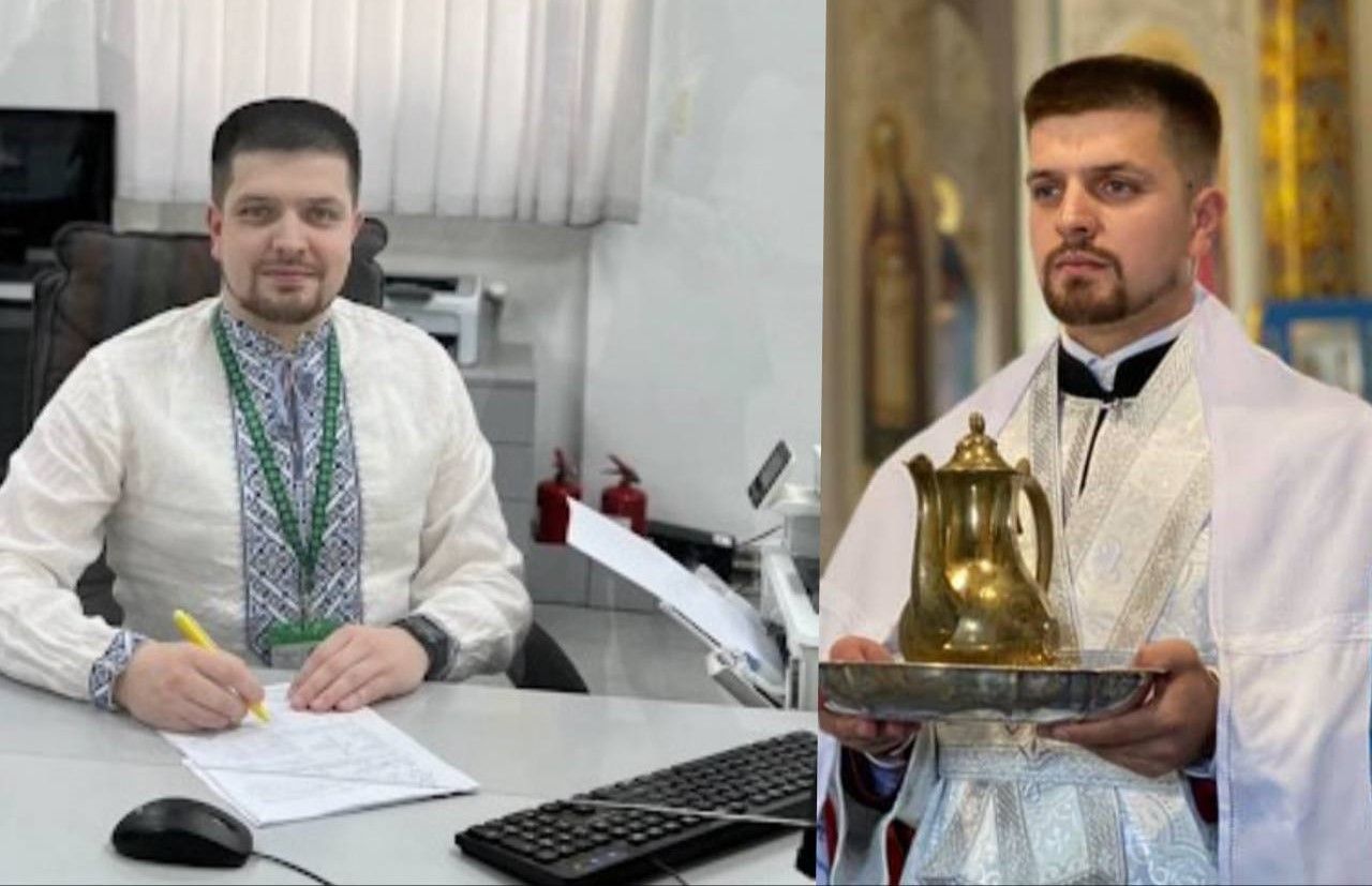 За інформацією Віталія Глаголи, Іван Хила служить священником УПЦ МП