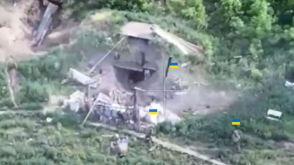 Українські бійці зачистили та захопили ротний опорний пункт росіян в Курській області