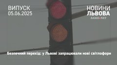 На вул. Княгині Ольги запрацювали нові світлофори для безпечного переходу через трамвайну колію