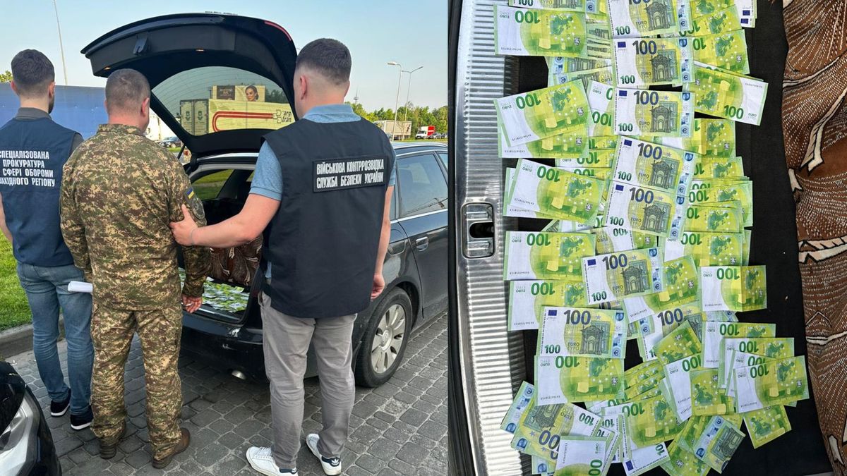 На Львівщині викрили підполковника Нацгвардії, який за 15 тис. євро обіцяв переправити ухилянта