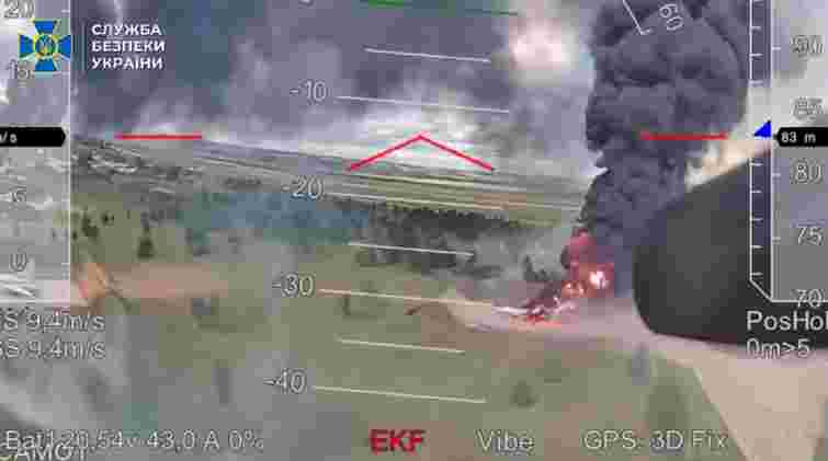 СБУ показала ще одне відео зі спецоперації «Павутина»