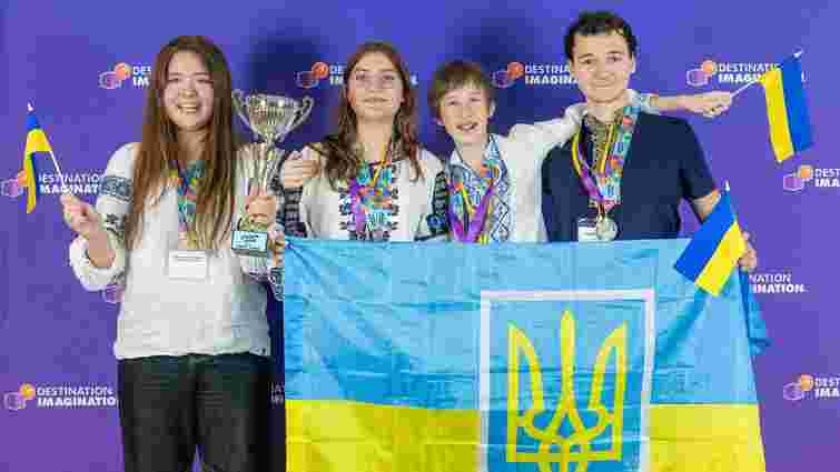 Українські школярі вперше перемогли на Всесвітній олімпіаді з креативності у США