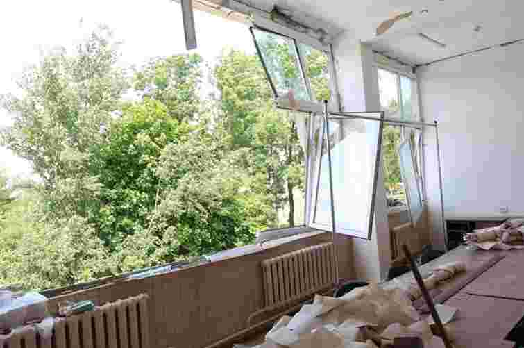 Через обстріл один із корпусів Технічного університету в Тернополі пошкоджено на 95%