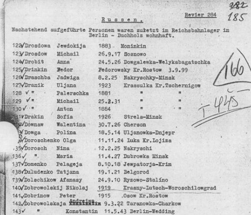 У документі зазначені місця народження Миколи та Євгенії Добровольських (фото документа оприлюднив Андрій Усач)