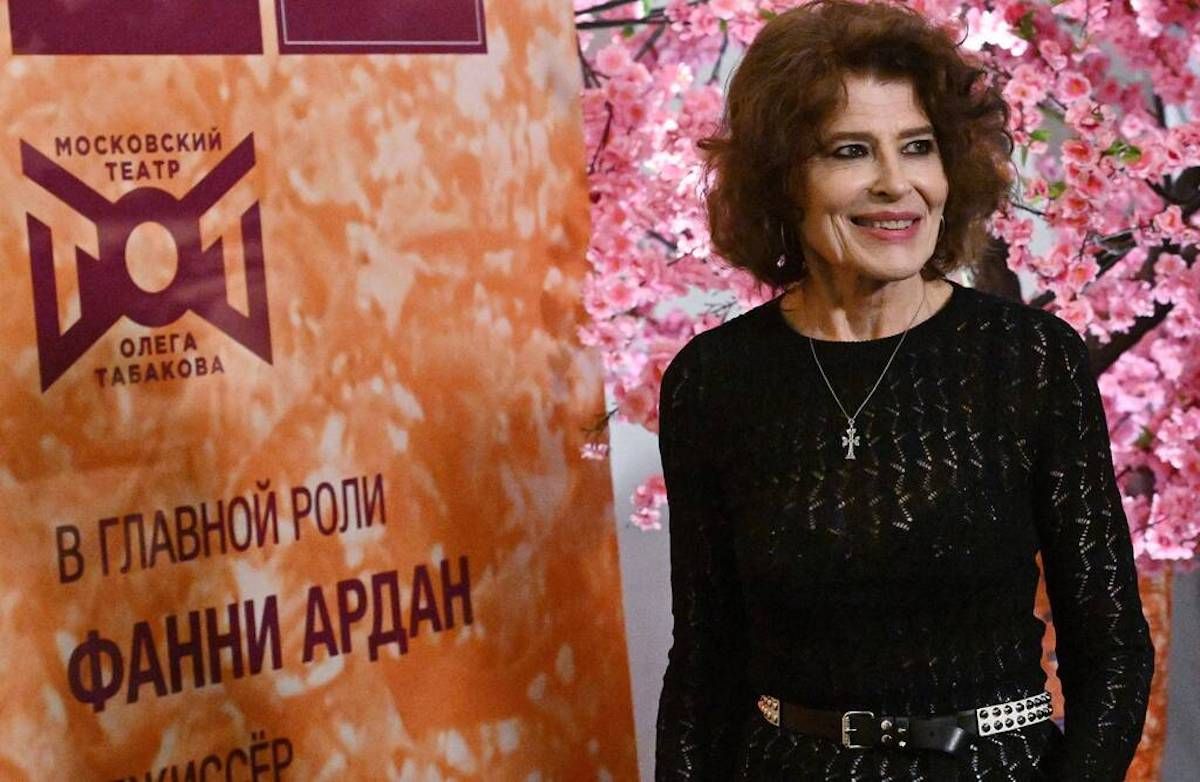 Французька акторка Фанні Ардан відвідала Москву з виставою