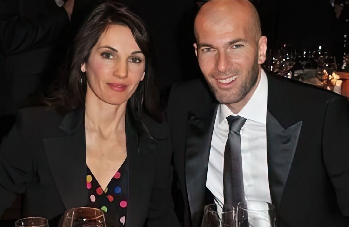 Зінедін з дружиною