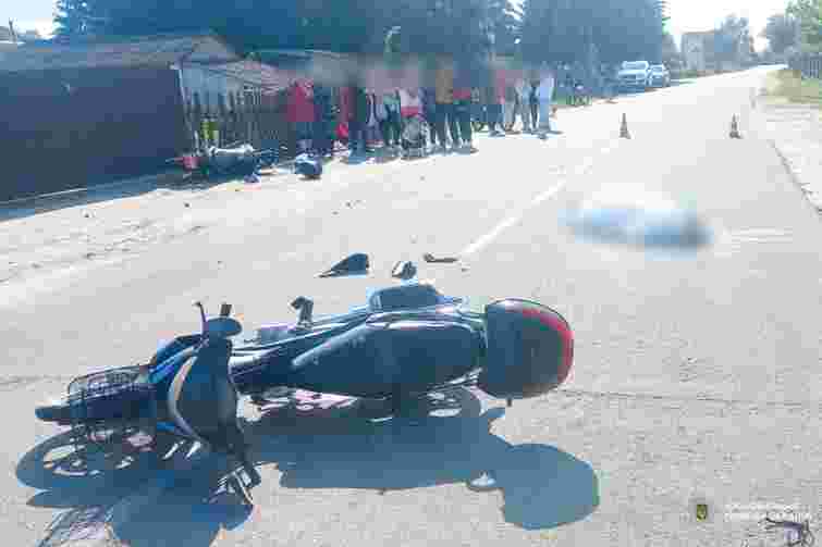 Внаслідок зіткнення двох мотоциклів загинула 40-річна мешканка Рівненщини