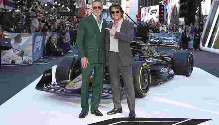 Том Круз несподівано прийшов на прем'єру стрічки F1 у Лондоні 