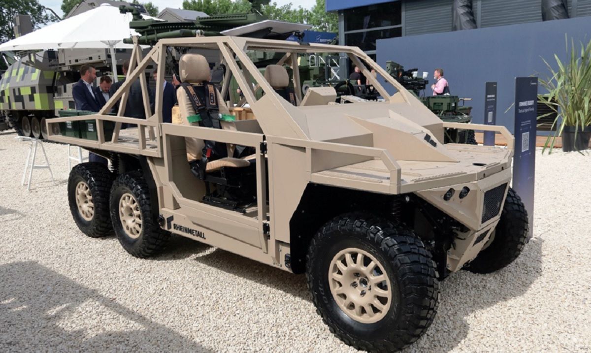 Rheinmetall виготовить 20 тактичних багі Ermine для України 