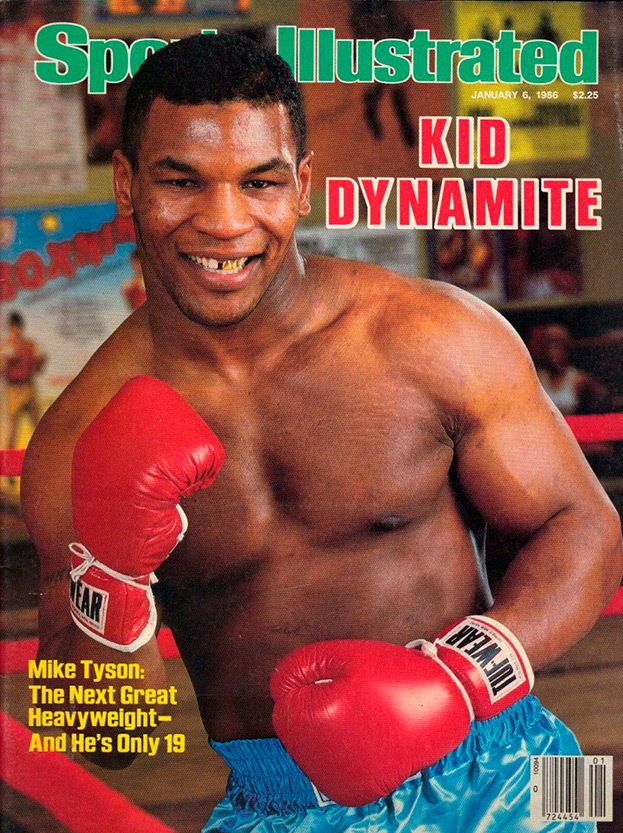 Обкладинка  Sport Illustrated з 19-річним Майком Тайсоном