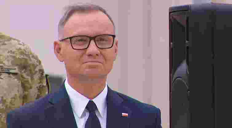 Володимир Зеленський нагородив Анджея Дуду орденом Свободи
