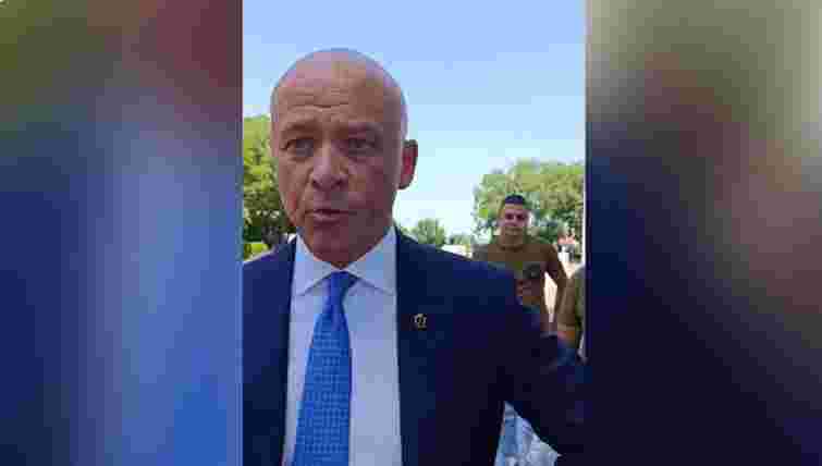 Труханов грубо відповів військовому на питання про пам'ятник Пушкіну