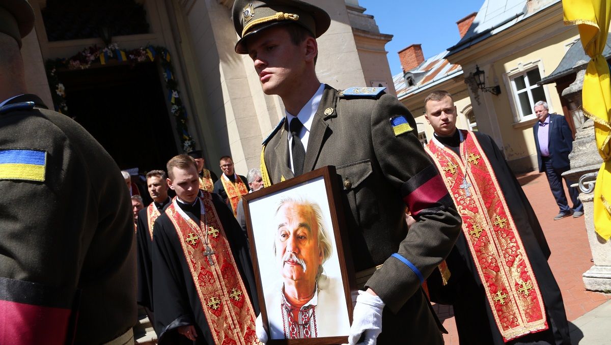 У Львові попрощалися з письменником та дисидентом Ігорем Калинцем