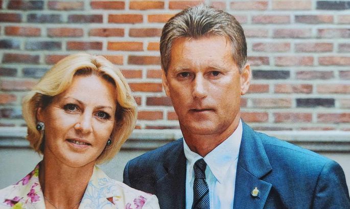 Леонід Буряк з дружиною Жанною