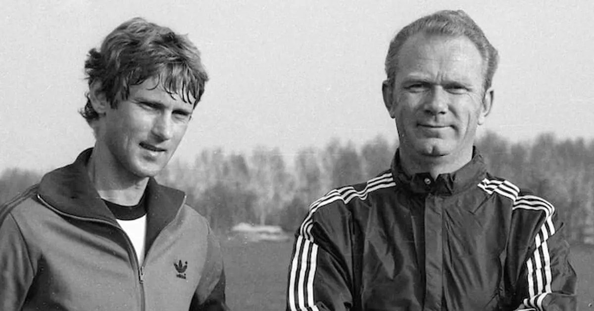 Леонід Буряк і Валерій Лобановський