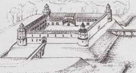 Реконструкція вигляду замку у Білому Камені (зі сайту «Замки»)