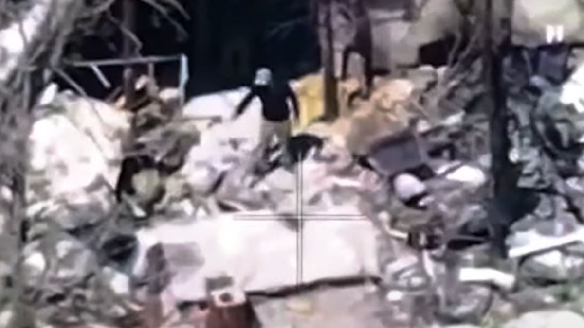 Військові показали кадри операції зі знищення позицій російських операторів БпЛА

