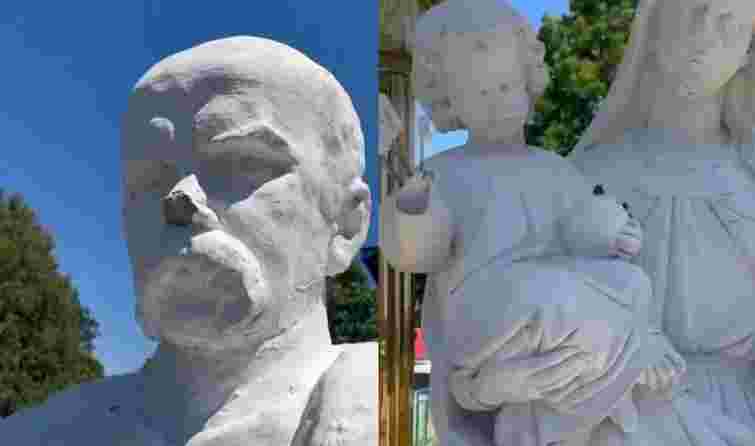 Поліцейські спіймали 38-річного вандала за пошкодження пам’ятників на Львівщині