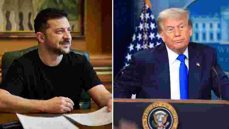 Володимир Зеленський провів телефонну розмову з Дональдом Трампом