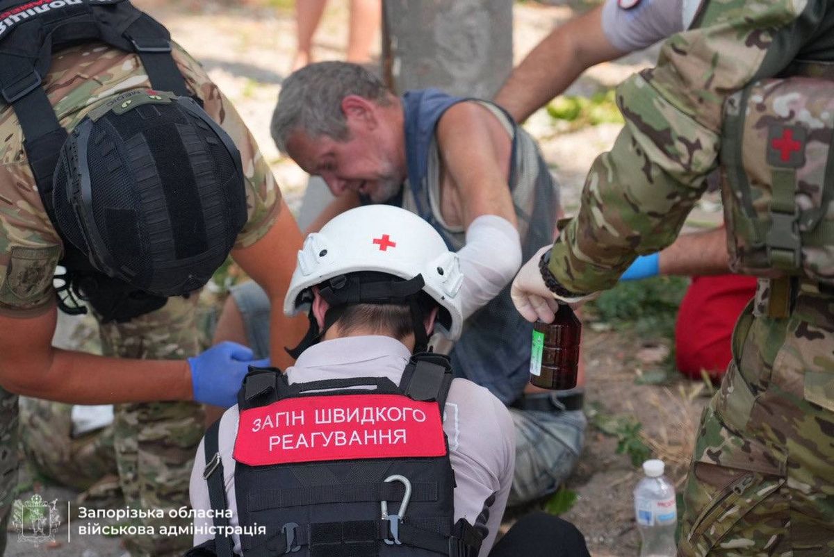 Росіяни дронами атакували будівлі ТЦК у Харкові та Запоріжжі
