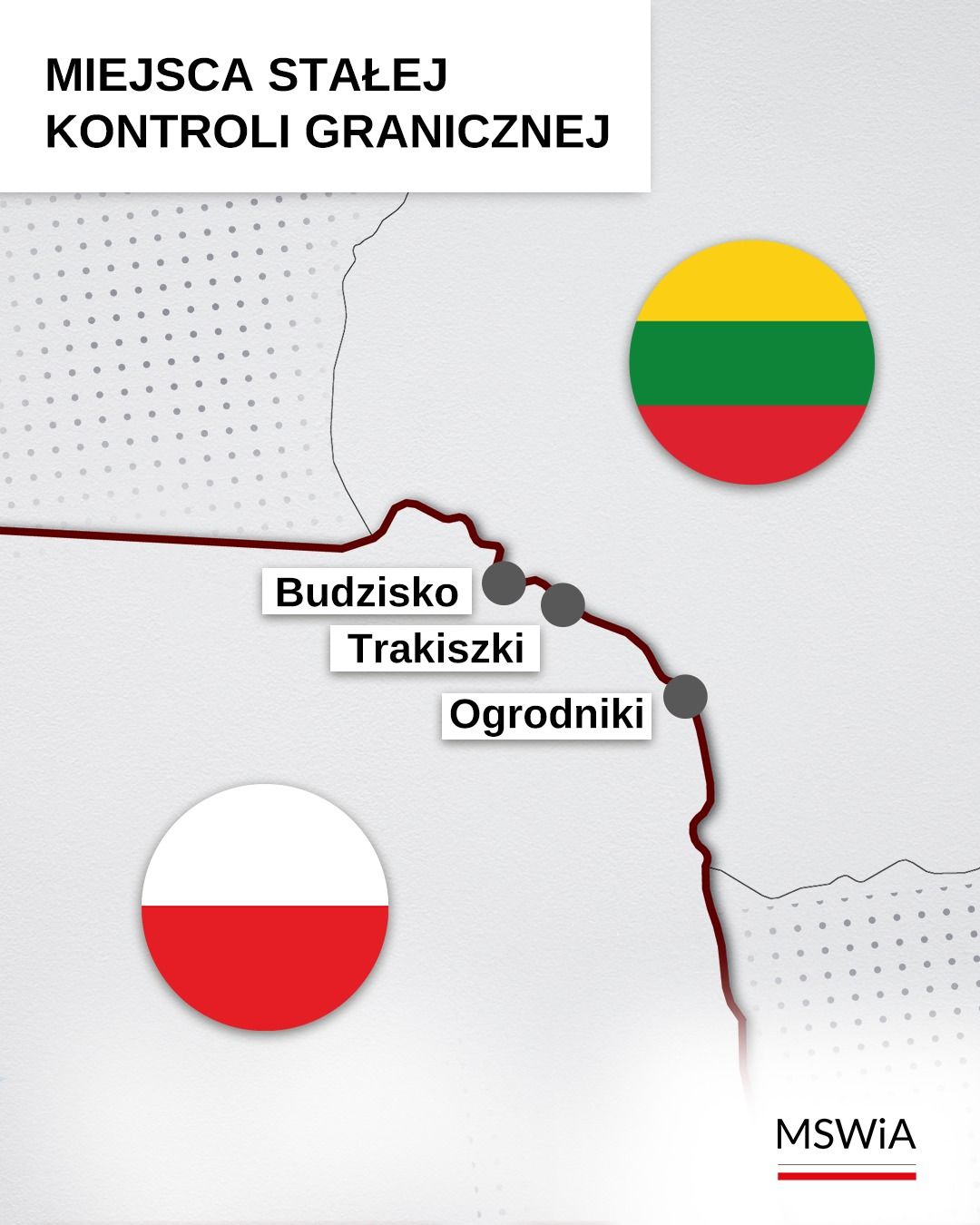 Пункти контролю на кордоні з Литвою