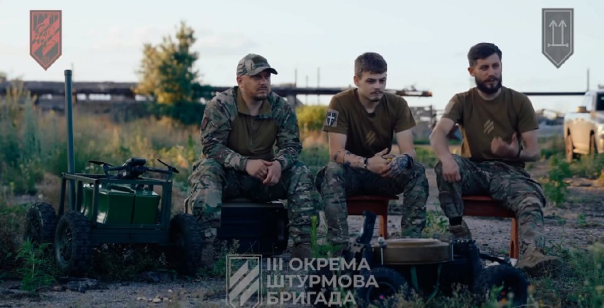 На Харківщині бійці 3 ОШБр вперше захопили росіян у полон роботами та дронами