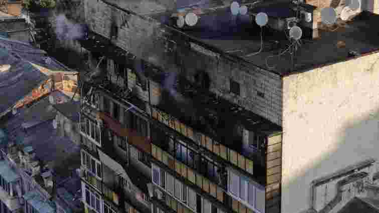 Росіяни завдали комбінованого удару по Києву, є загиблі та поранені