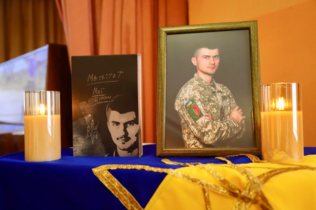 У Жидачеві презентували фільм про Героя України Тараса Матвіїва