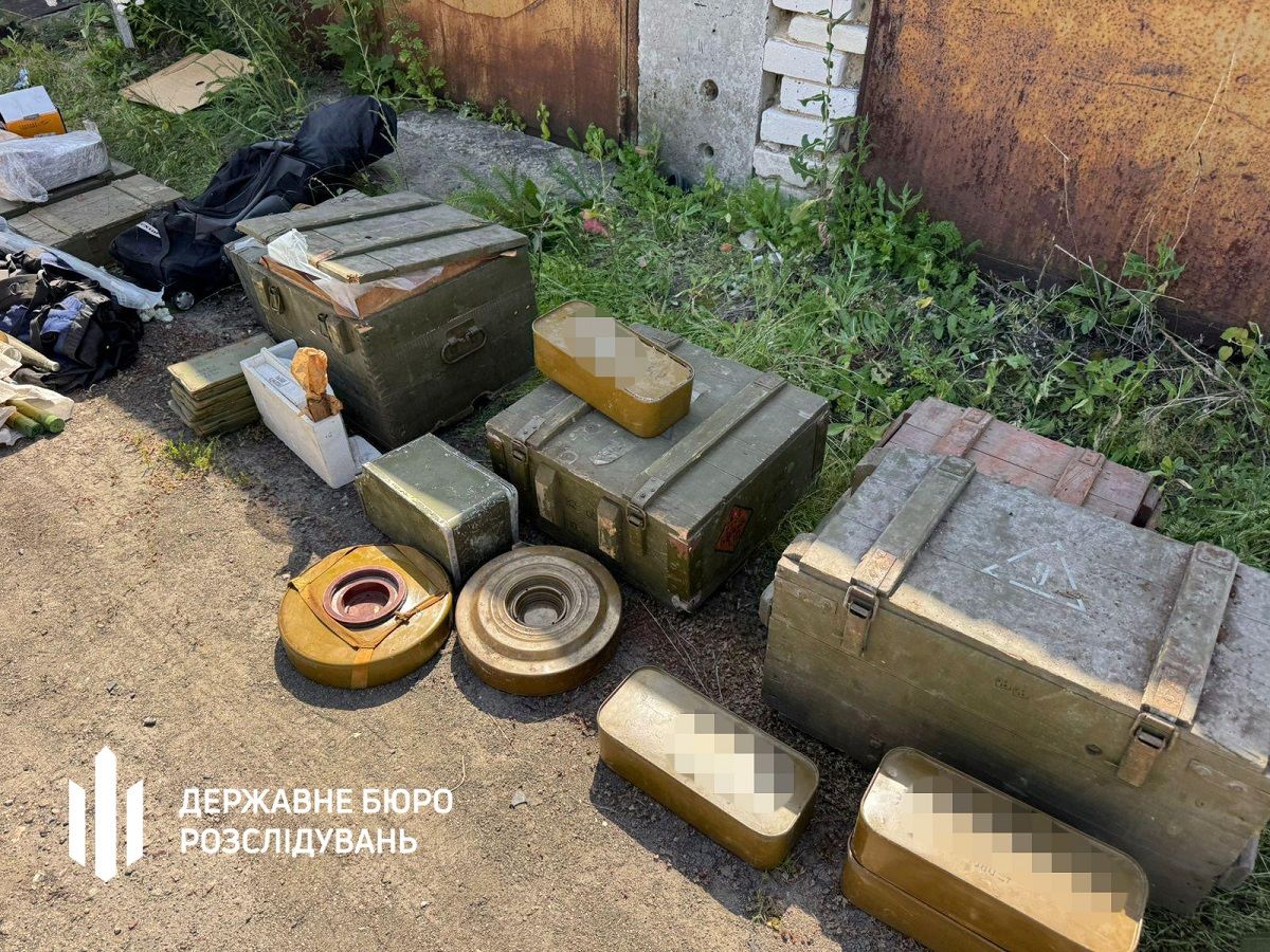 У Харкові військовий облаштував схрон зброї для російських ДРГ