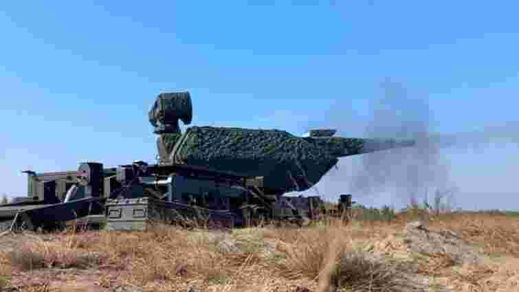 Повітряні сили показали роботу комплексу Skynex по російських БпЛА