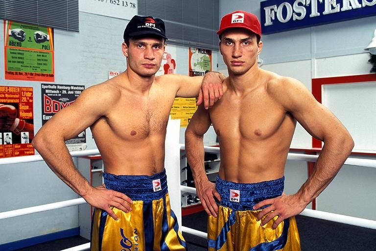 Віталій з братом Володимиром, 1997 рік