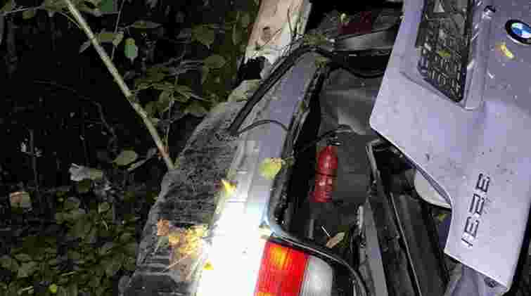 Біля Франківська водій BMW в’їхав у дерево і загинув на місці