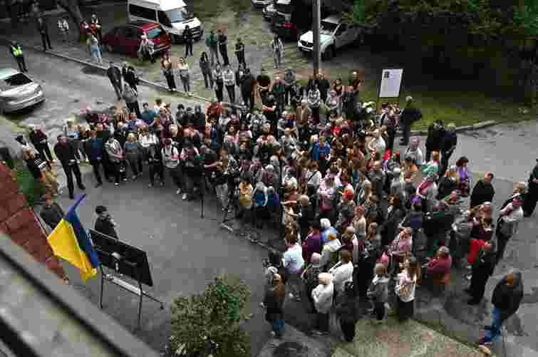 У Львові вшанували памʼять убитої рік тому мовознавиці Ірини Фаріон